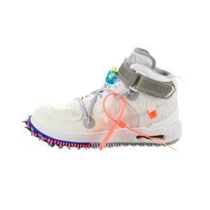 OFF-WHITE X NIKE Air Force 1 Mid 'White' Sneakers w/ Tags